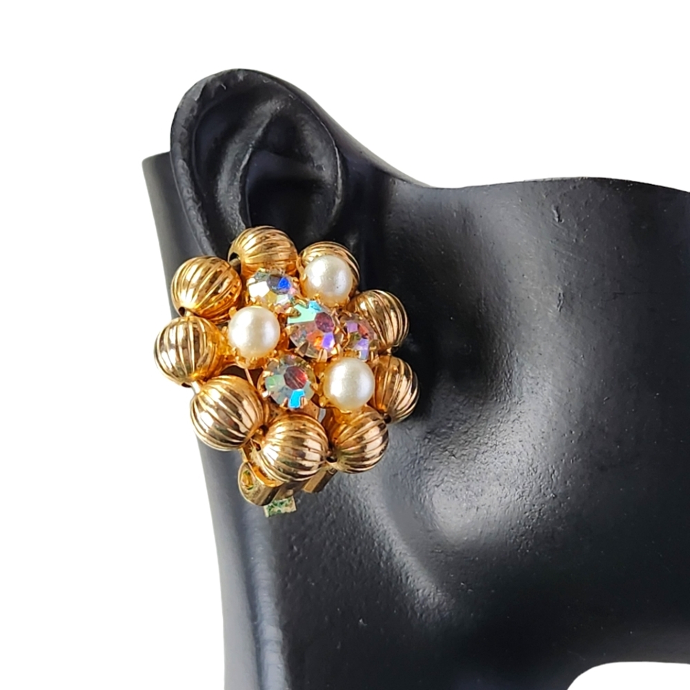 Vintage Weiss Clip On Earrings